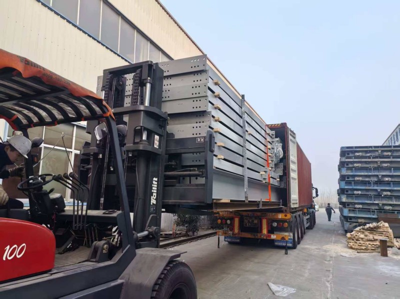 உருகுவேயில் எஃகு கட்டமைப்பு கிடங்கு ஏற்றுமதி